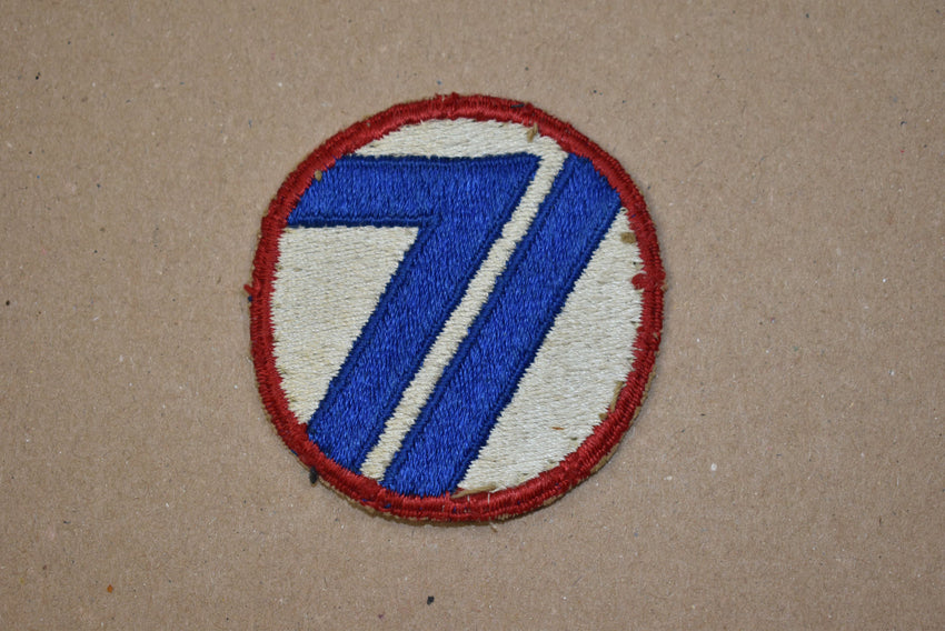 71e Division patch