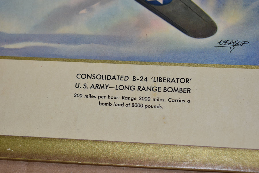 Panneau Coca-Cola B-24 'Liberator'