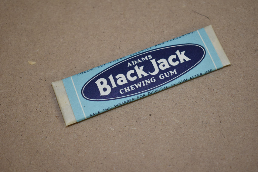 Chewing gum Adam's Black Jack