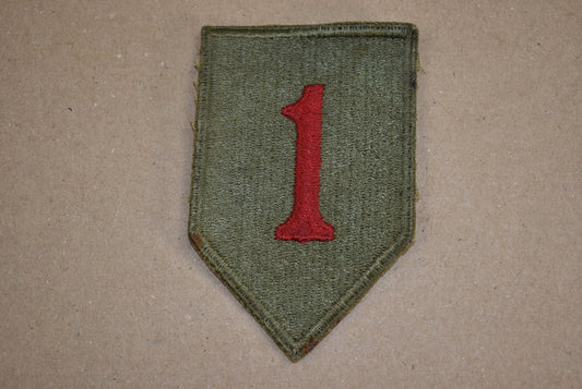 1e Division patch, dos vert