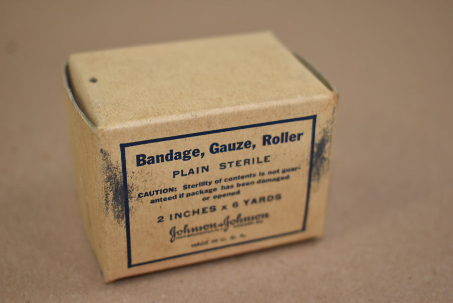 Bandage rouleau de gaze