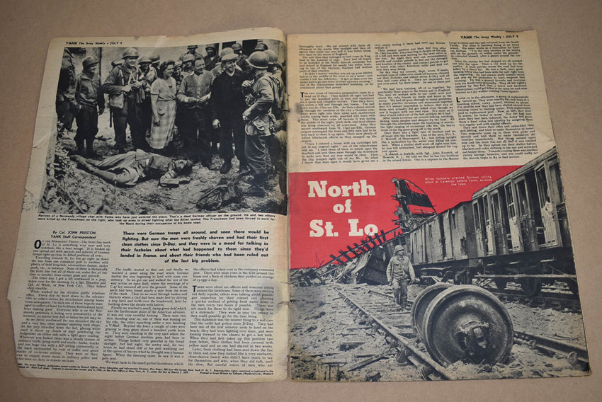 Magazine YANK du 9 juillet 1944
