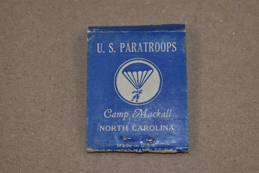 Pochette d'allumettes US Paratroops