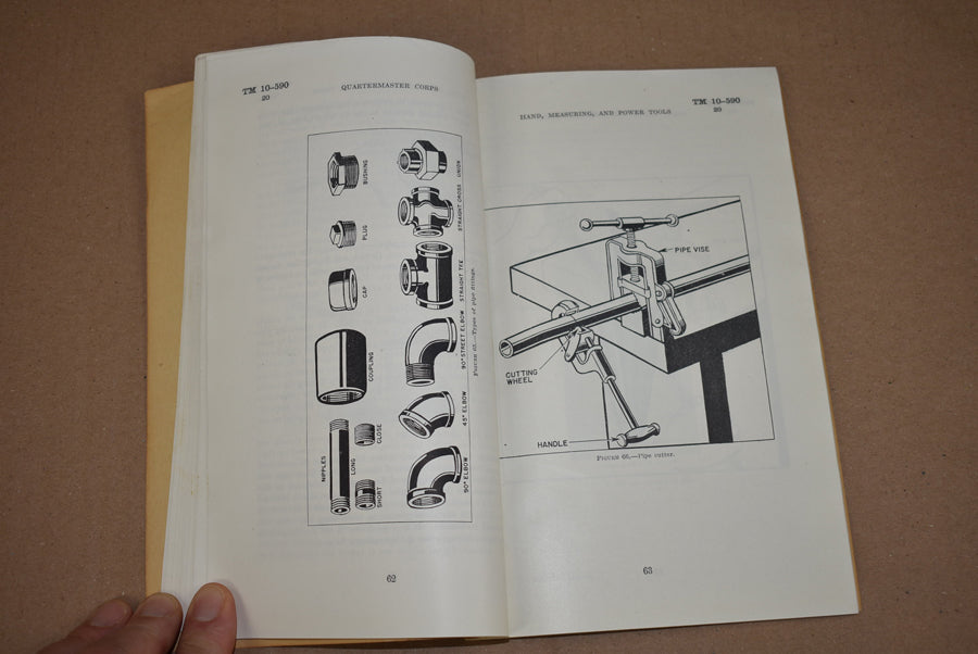 TM 10-590 Hand, Measuring, and Power Tools