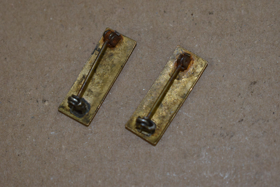 Paire de barres de 2e Lieutenant