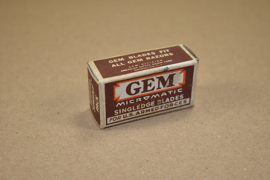 GEM lames de rasage