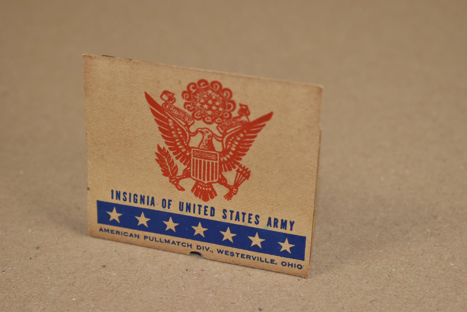 Carnet d'allumettes à tirer, US