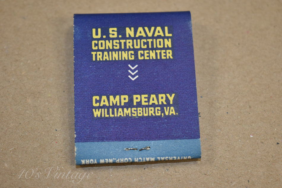 Pochette d'allumettes Seabees