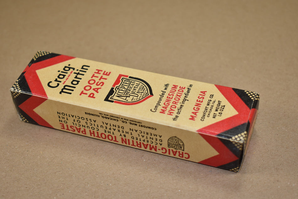 Dentifrice Craig Martin
