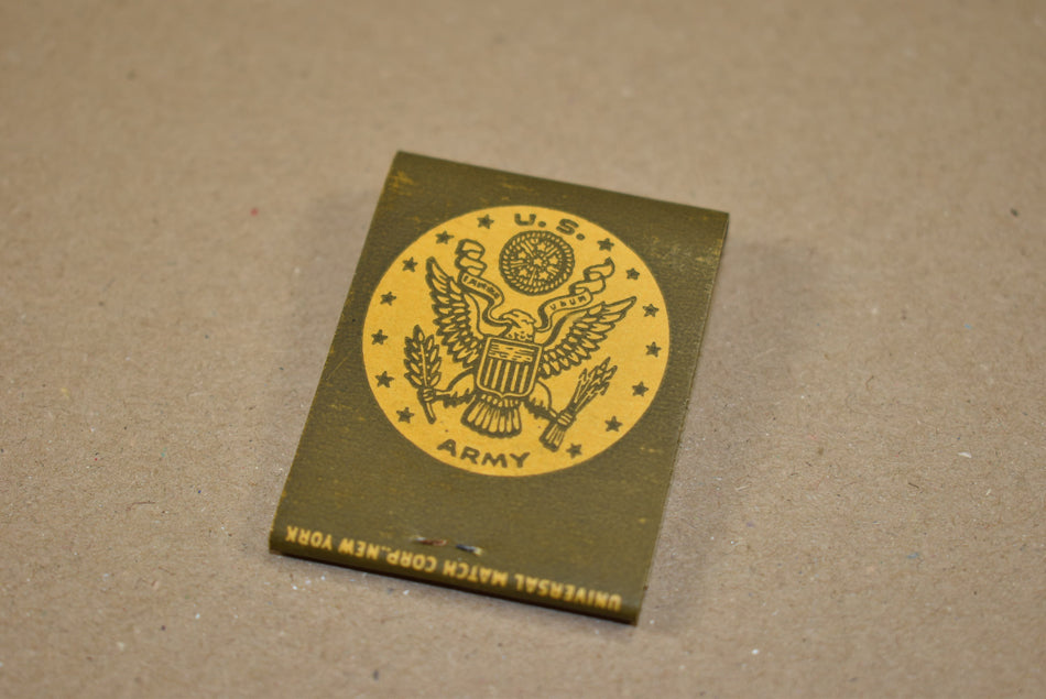 Pochette d'allumettes US Army