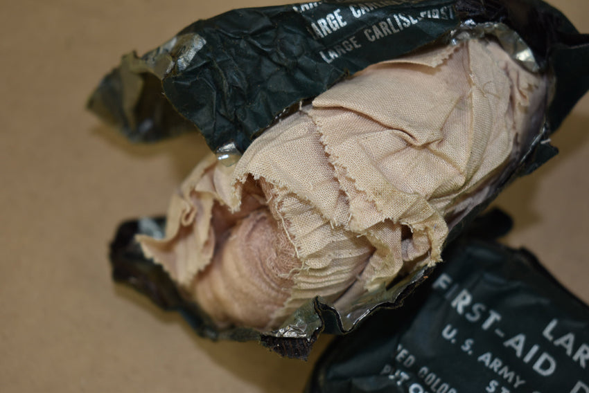 Large Field Brown First-Aid Dressings