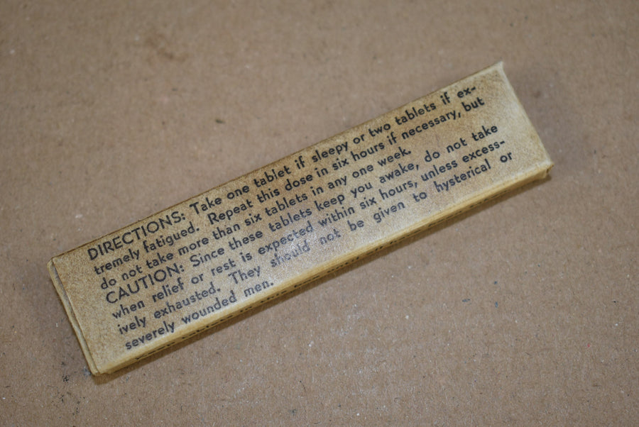 Comprimés de Sulfate de Benzedrine
