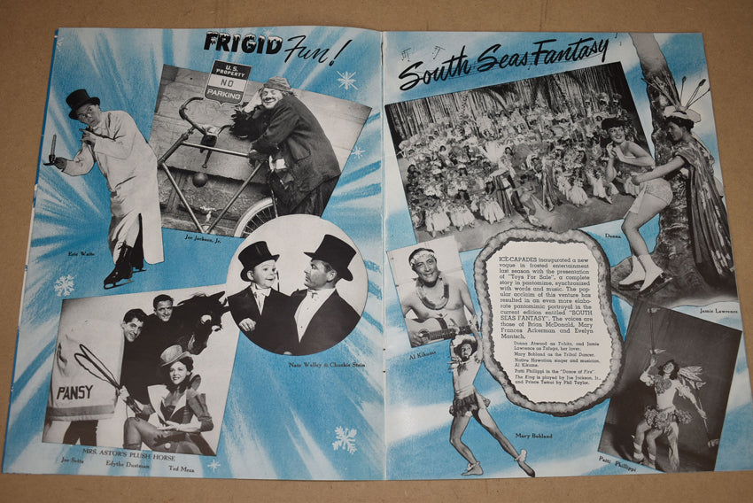 Ice-Capades livret programme de 1944