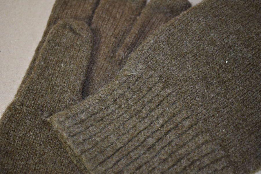 Gants tricotés en laine