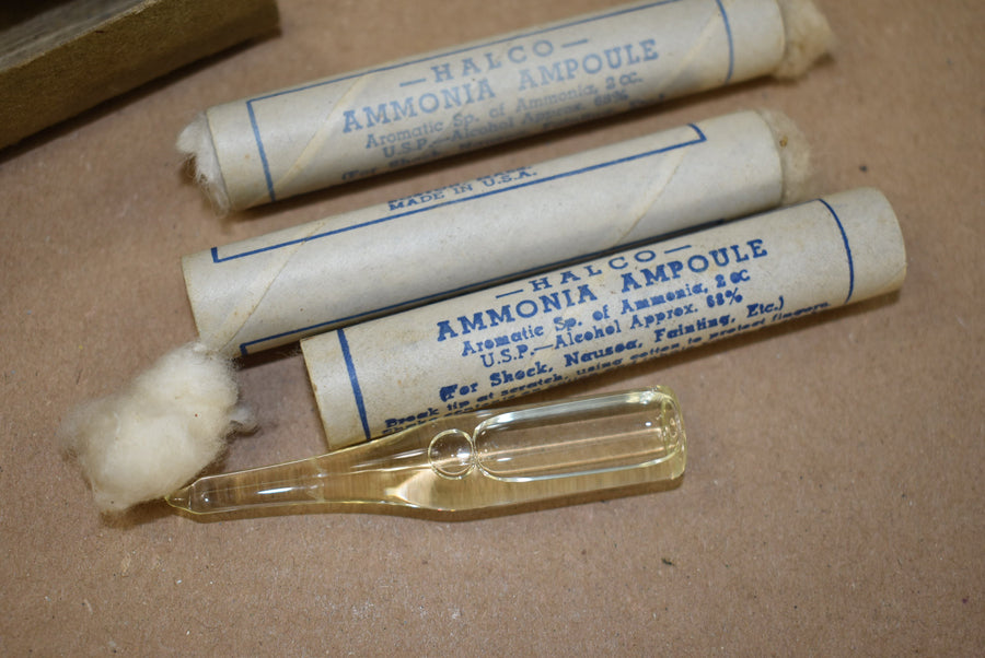 Ampoules d'ammoniac
