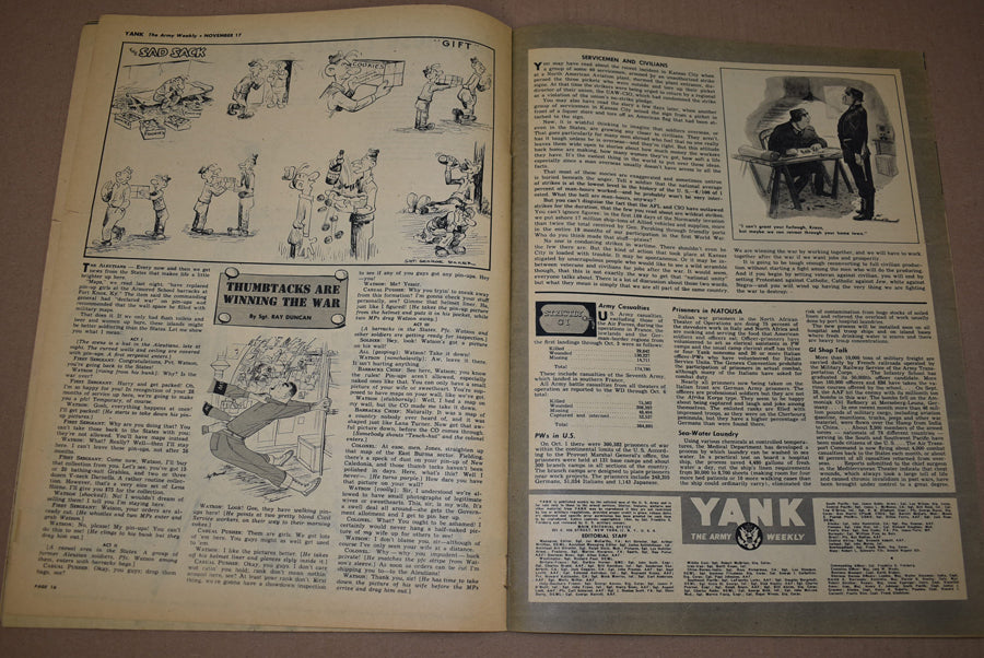 Magazine YANK du 17 Novembre 1944