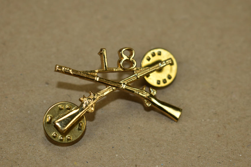 Fusils croisés du 18ème Régiment d'Infanterie