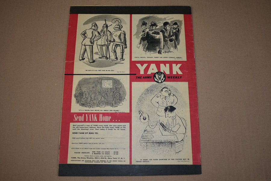 Magazine YANK du 17 Novembre 1944