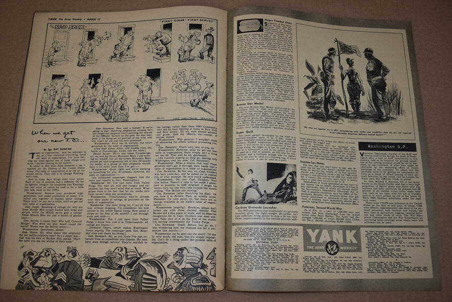 Magazine YANK du 17 Mars 1944
