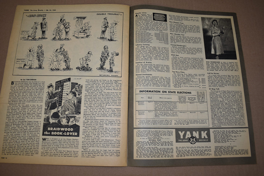 Magazine YANK du 23 Fevrier 1945