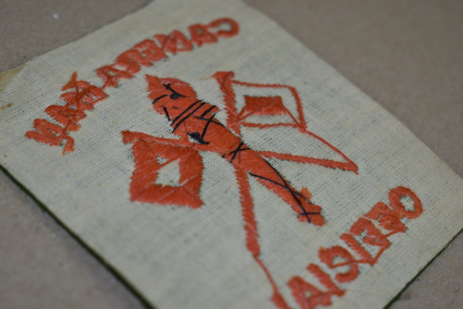 Patch Official Cameraman, fabrication britannique