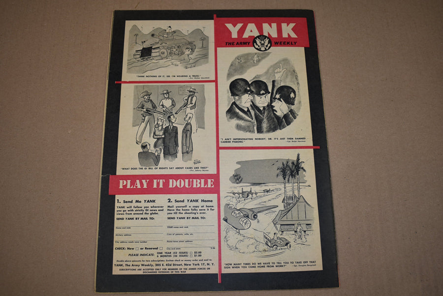 Magazine YANK du 23 Fevrier 1945