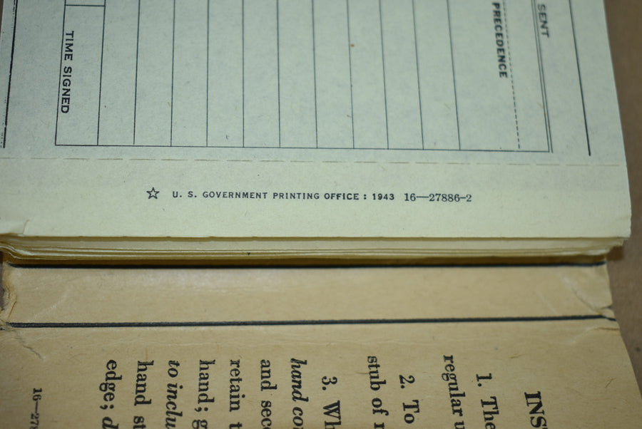 Carnet de messages M-210-A