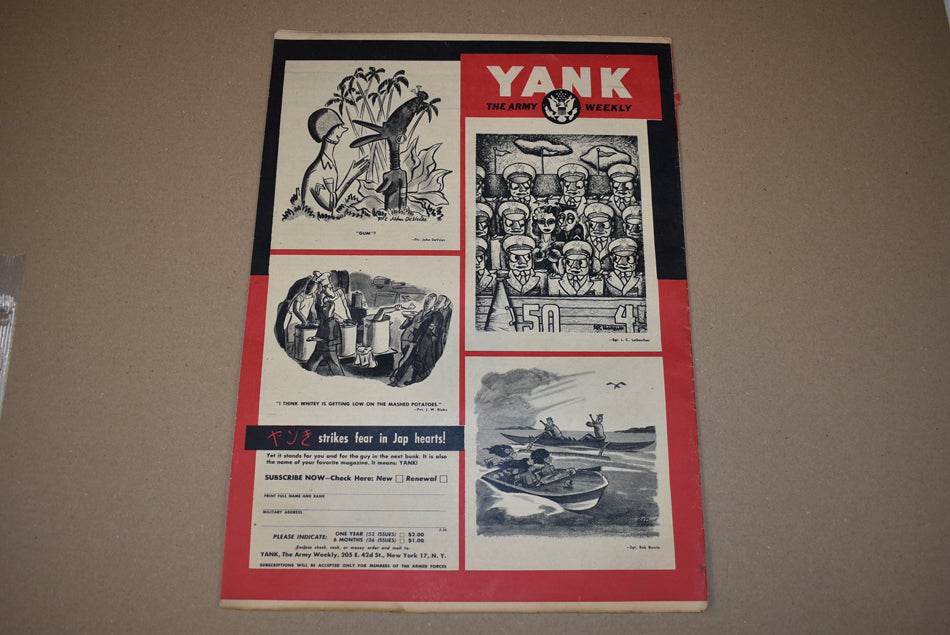 Magazine YANK du 3 decembre 1943