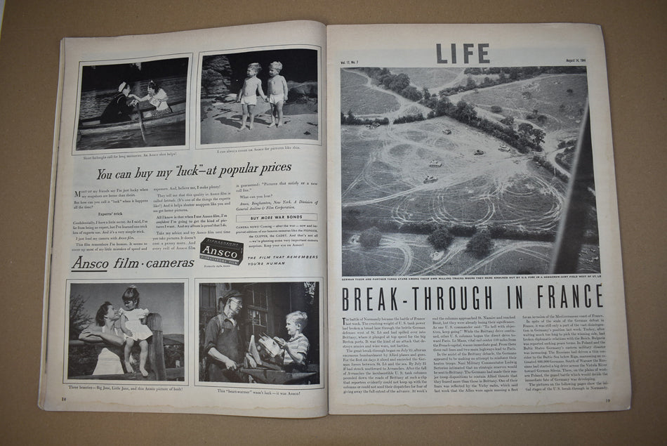 Magazine LIFE du 14 août 1944
