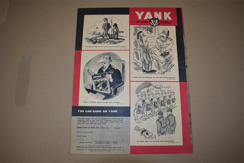 Magazine YANK du 18 août 1944