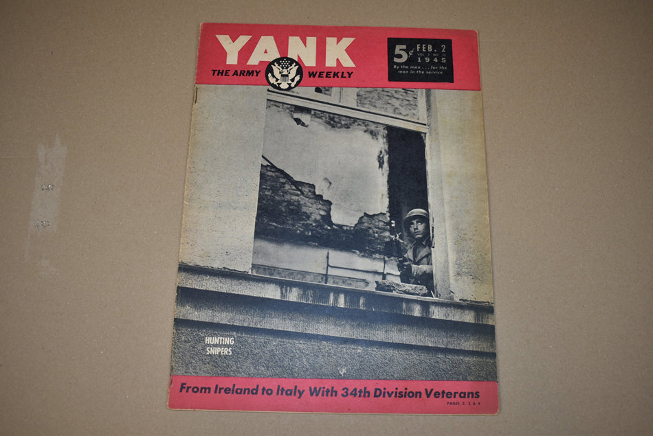 Magazine YANK du Février 2, 1945