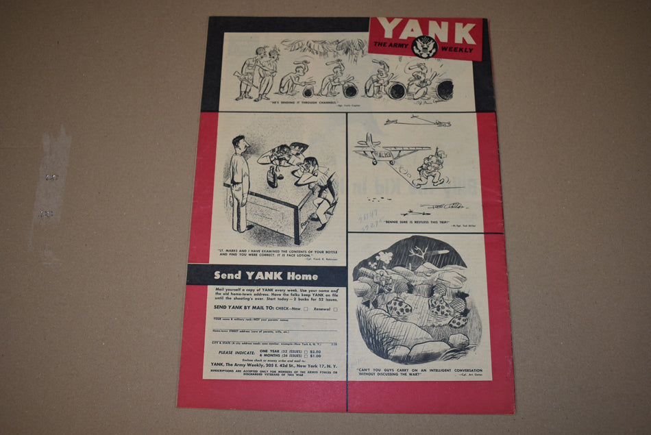 Magazine YANK du Décembre 15, 1944