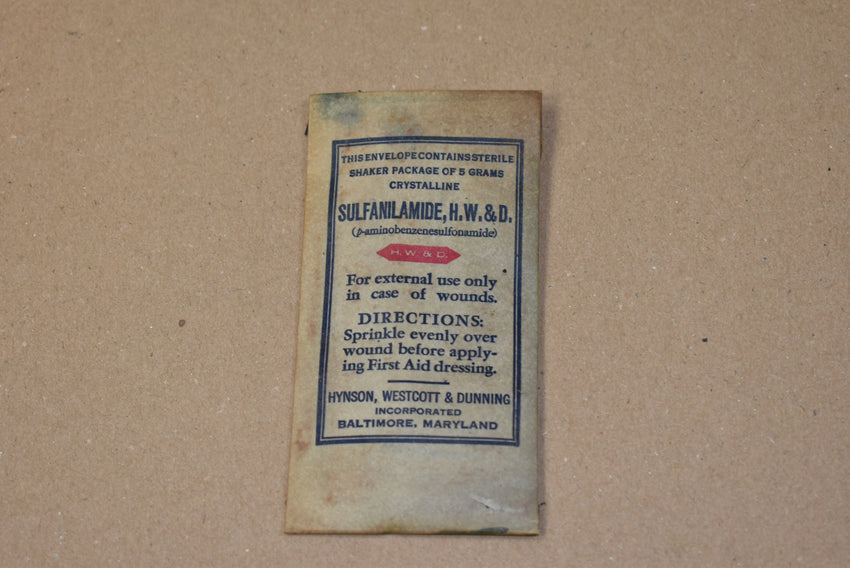 Sachet de sulfanilamide