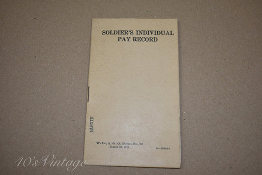 Livret de paie individuel