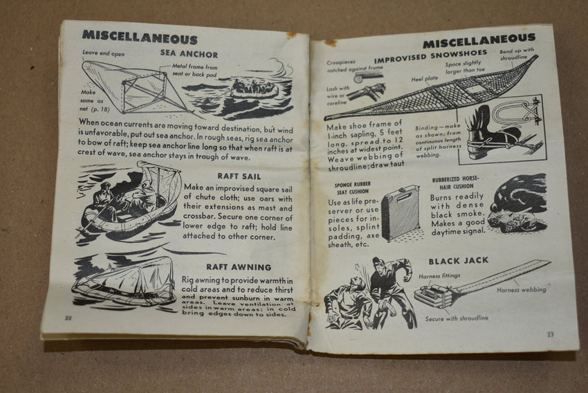 Livret Utilisations d'urgence de parachute