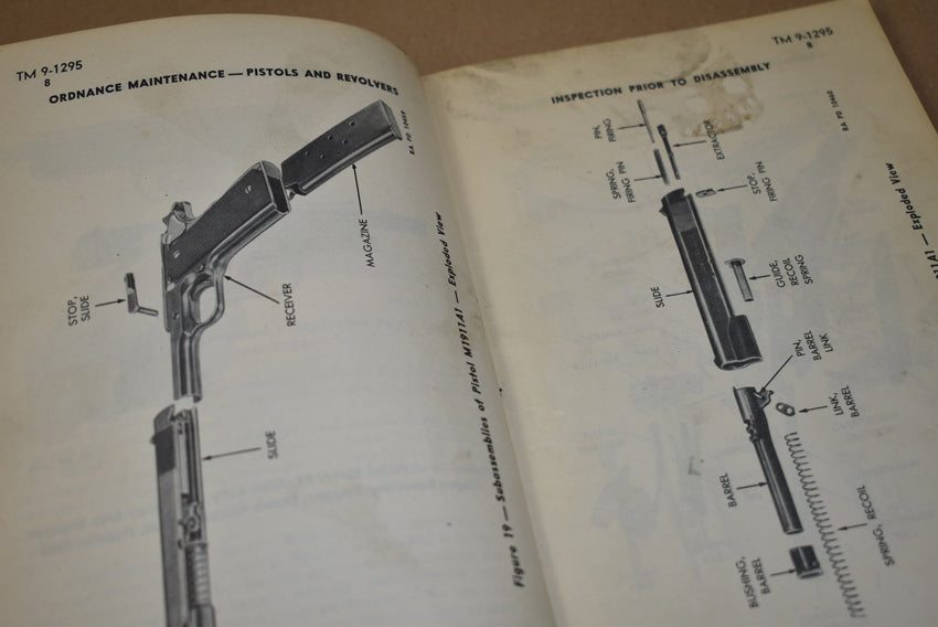 TM 9-1295 Pistols and Revolvers