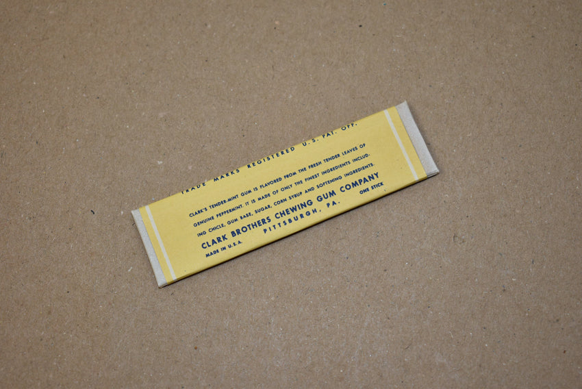 Chewing gum Clark's Tender-Mint