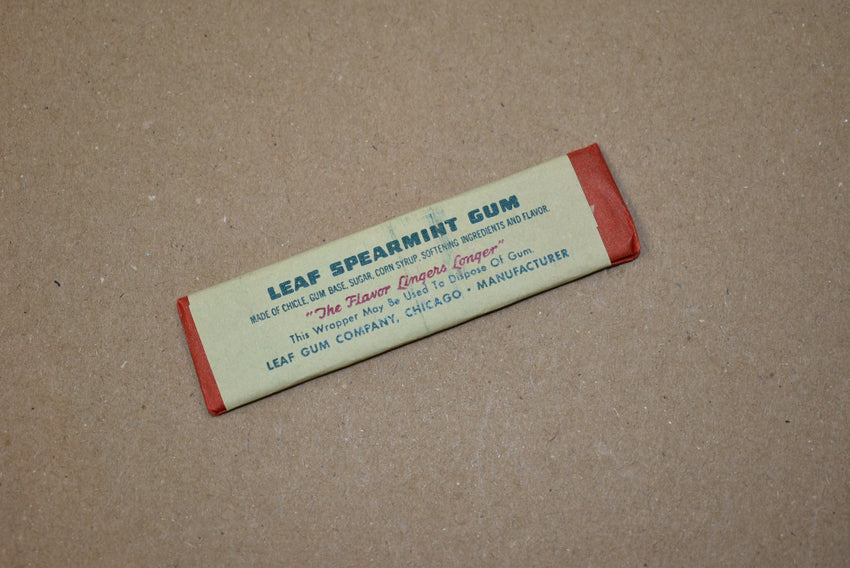 Chewing gum Leaf Spearmint