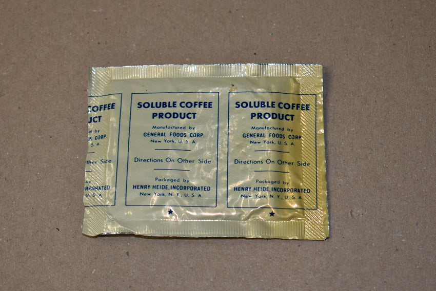 Sachet de café de la ration K