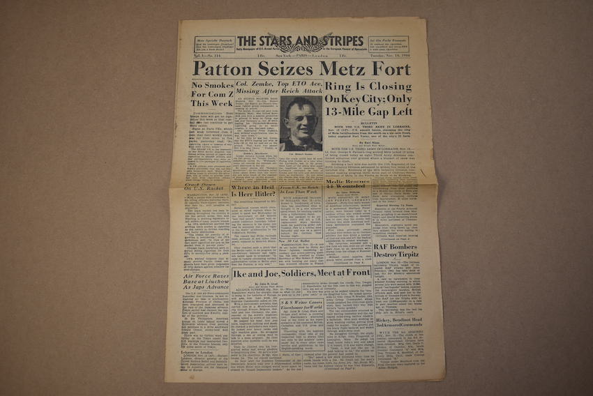 Le Stars and Stripes 14 Novembre 1944