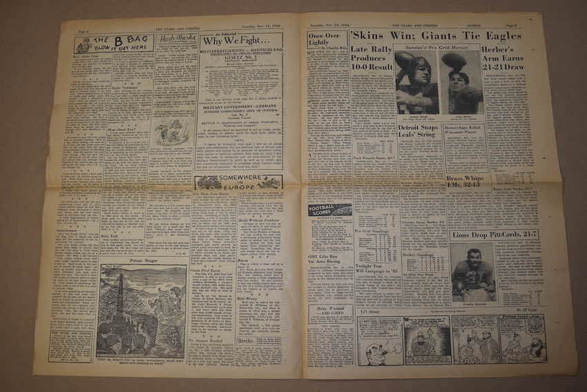 Le Stars and Stripes 14 Novembre 1944