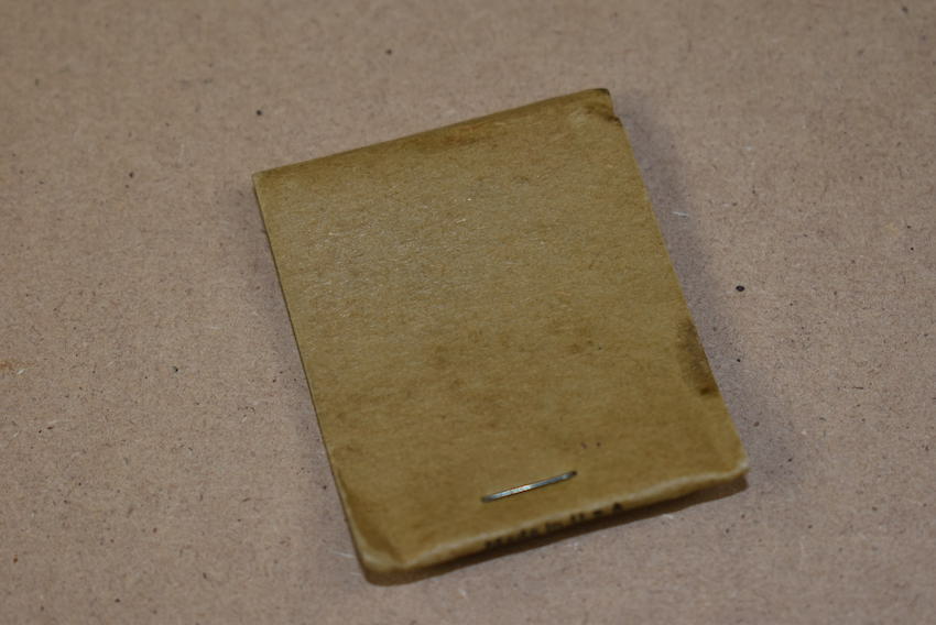 Pochette d'allumettes K ration