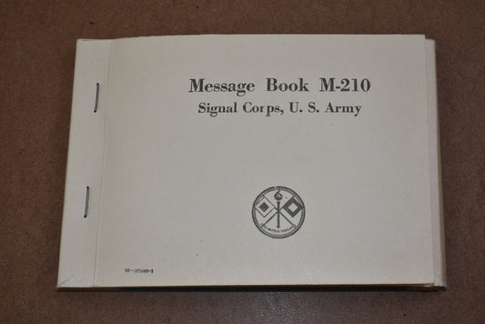 Carnet de messages M-210