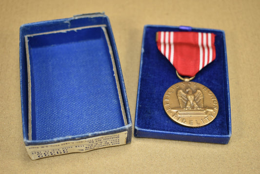 Médaille Good Conduct numérotée