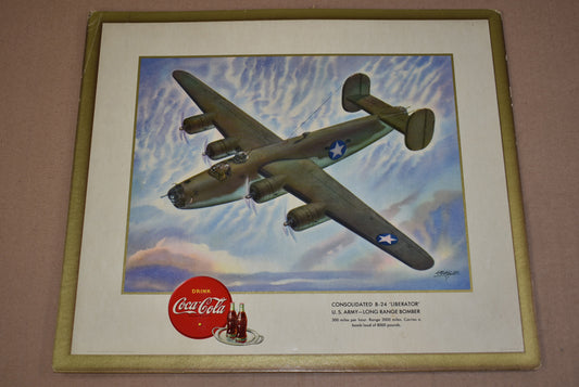 Panneau Coca-Cola B-24 'Liberator'