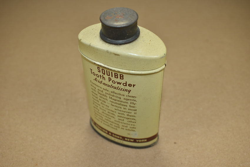 Poudre dentaire Squibb