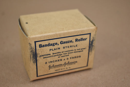 Bandage rouleau de gaze