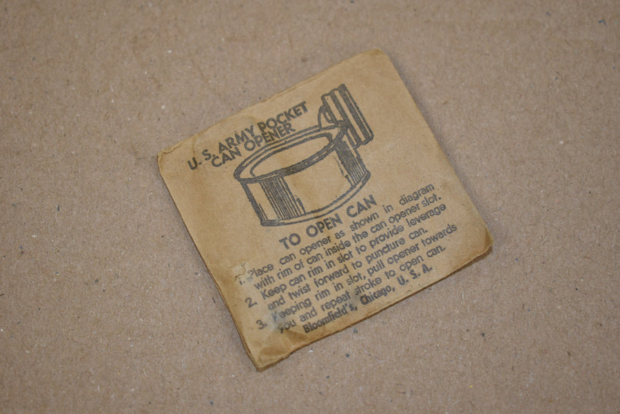 Ouvre-boîte P-38, Bloomfield's