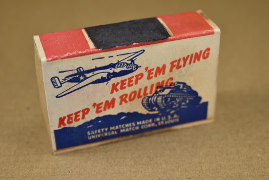 Boîte d'allumettes Warbonds and Stamps