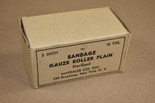 Bandage rouleau de gaze